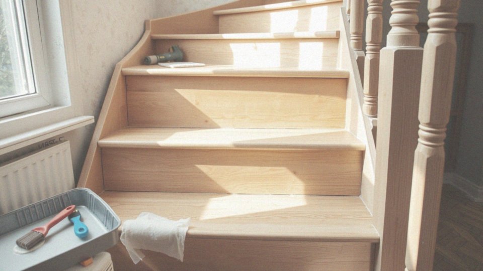 Jakie warunki należy spełnić podczas lakierowania schodów?
