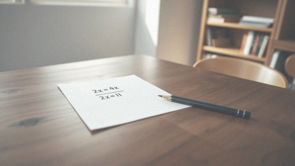 Jak działa metoda mnożenia na krzyż w kontekście równań?