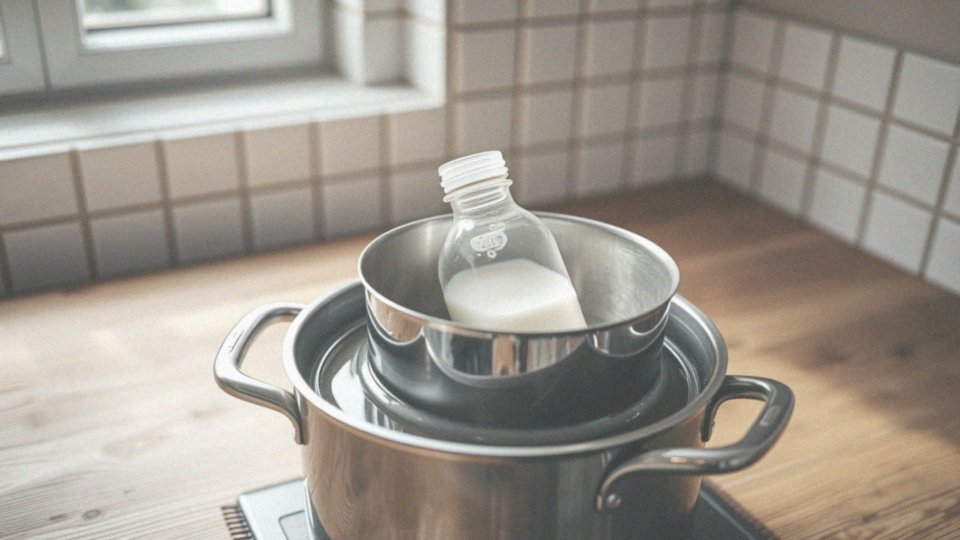 Co to jest kąpiel wodna i jak ją zastosować do podgrzewania mleka matki?