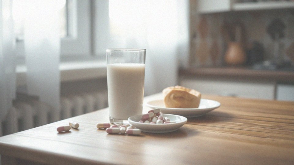 Dlaczego nie powinno się popijać leków mlekiem?
