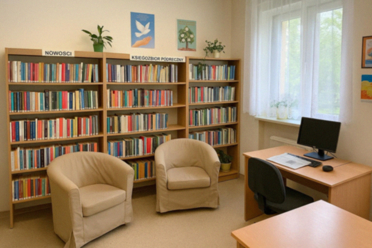 Spotkanie z Michałem Larkiem w Bibliotece Żychlin