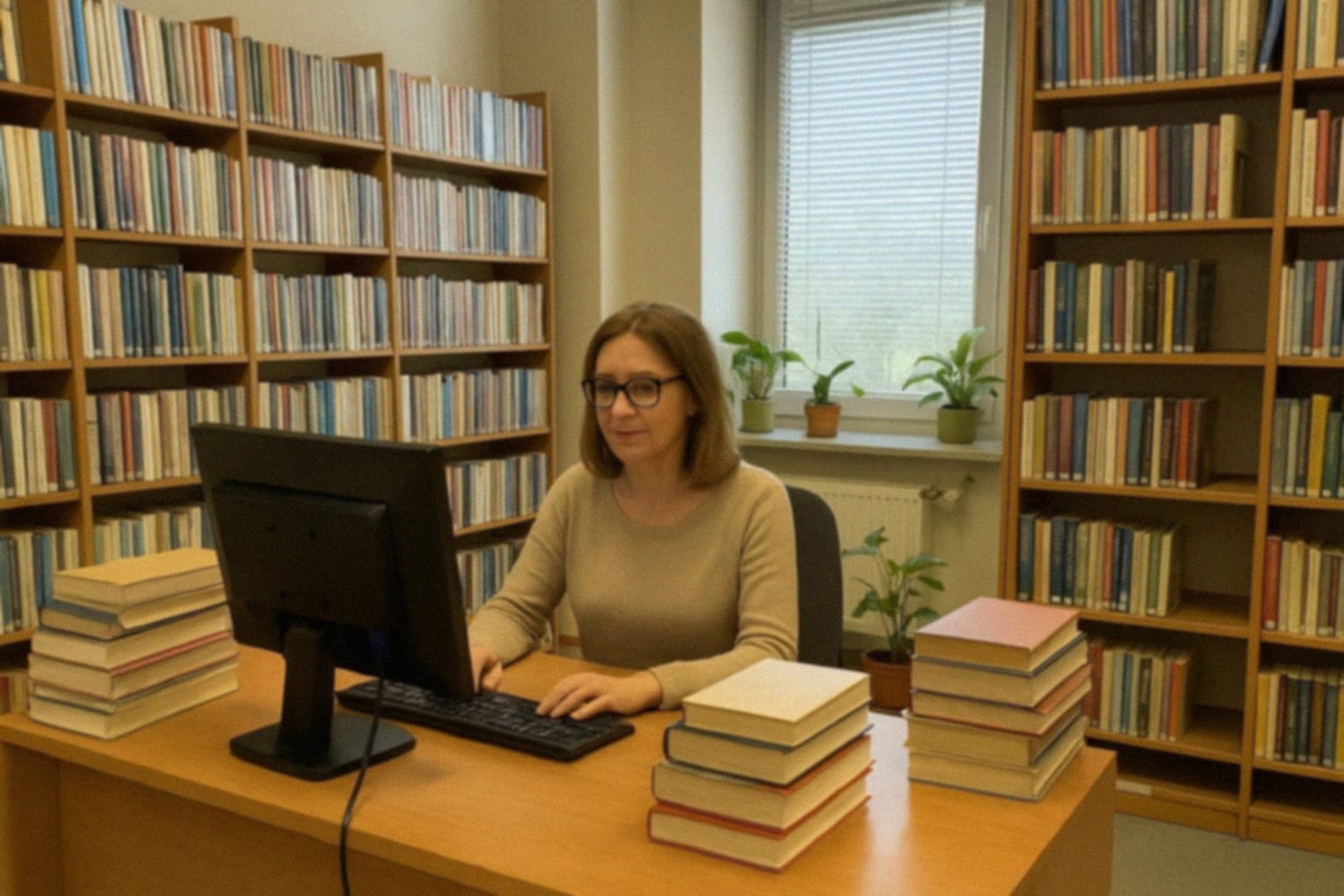 Przedszkolaki z Żychlina odwiedzają bibliotekę po raz pierwszy